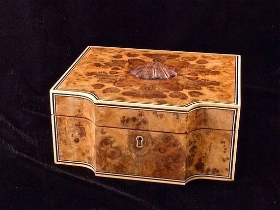 Walnut Burl Man Box - Woodworking Project by RogerBean Walnut Burl Man Box - Woodworking Project by RogerBean