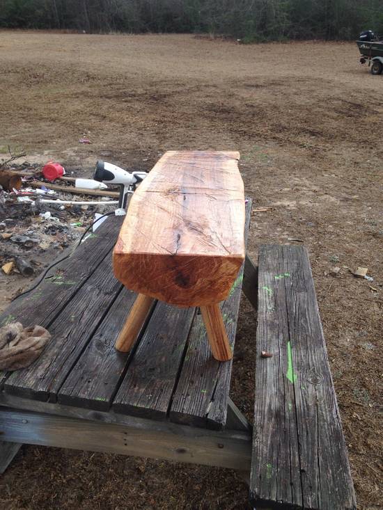 1st ever log project - Woodworking Project by rentaman 1st ever log project - Woodworking Project by rentaman