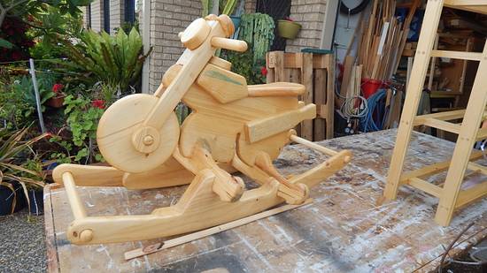 A Rocker for Buding Bikies - Woodworking Project by Francis Miles A Rocker for Buding Bikies - Woodworking Project by Francis Miles