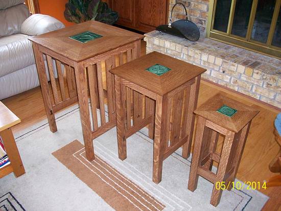 Nesting tables - Woodworking Project by BJ Nesting tables - Woodworking Project by BJ