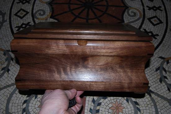 Bigger coved box. - Woodworking Project by mike1950 Bigger coved box. - Woodworking Project by mike1950