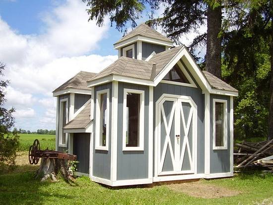 Garden Shed, Playhouse . - Woodworking Project by John L Garden Shed, Playhouse . - Woodworking Project by John L