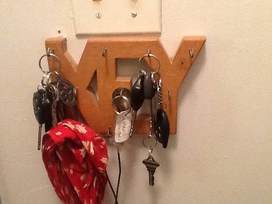 Old Project - Key rack/hooks - Woodworking Project by Thorreain Old Project - Key rack/hooks - Woodworking Project by Thorreain
