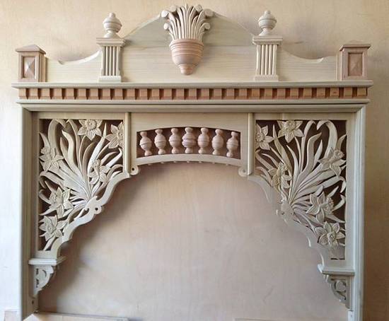 Daffodil Spandrel - Woodworking Project by Steve Beauchamp Daffodil Spandrel - Woodworking Project by Steve Beauchamp