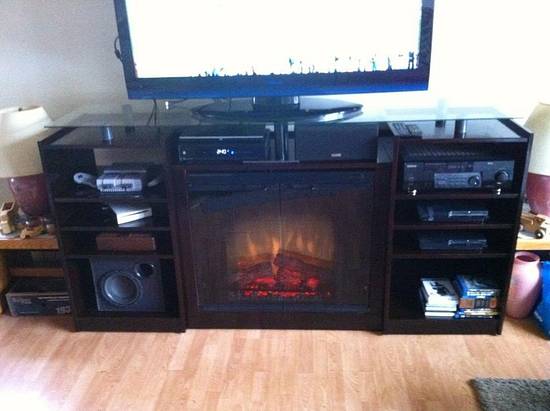 Fireplace TV stand - Woodworking Project by Thorreain Fireplace TV stand - Woodworking Project by Thorreain