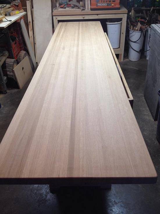 White oak, butcher block, counter top - Woodworking Project by Hartman Woodworks White oak, butcher block, counter top - Woodworking Project by Hartman Woodworks