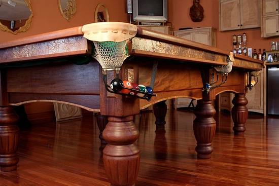 Pool table - Woodworking Project by WestCoast Arts Pool table - Woodworking Project by WestCoast Arts