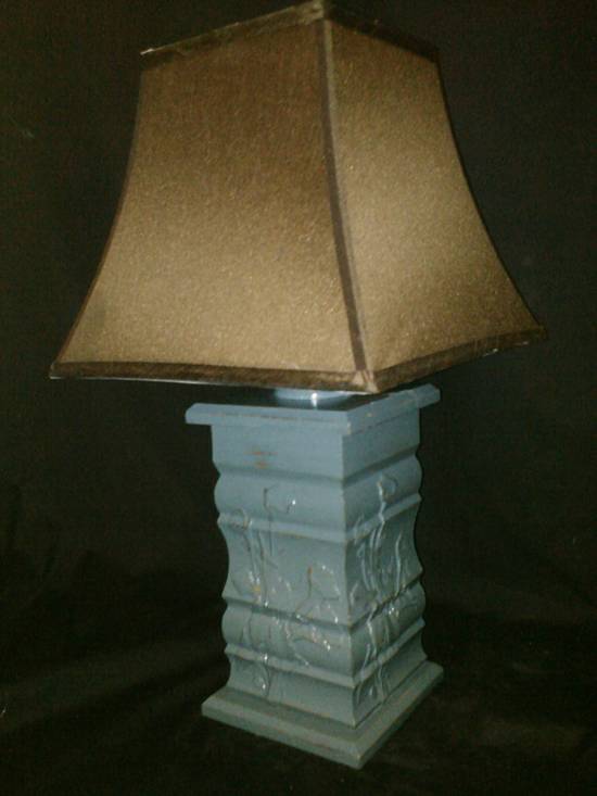 Antique Table Lamp - Woodworking Project by CNC Craze Antique Table Lamp - Woodworking Project by CNC Craze