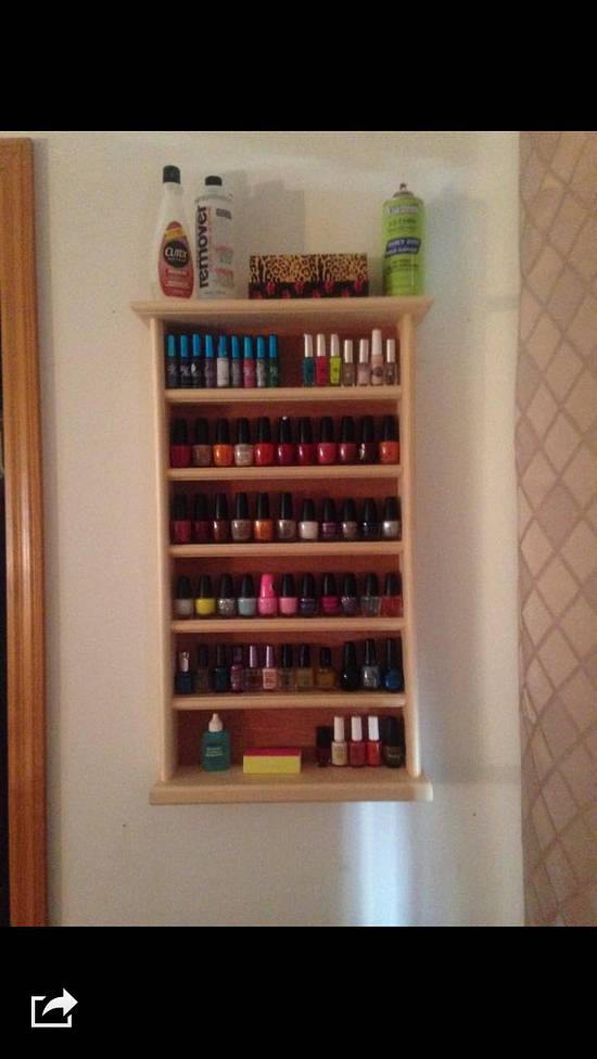 Nail Polish Holder - Woodworking Project by David A Sylvester Nail Polish Holder - Woodworking Project by David A Sylvester