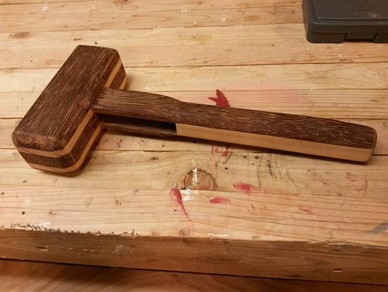 Kiefer inspired mallet - Woodworking Project by Brian Kiefer inspired mallet - Woodworking Project by Brian