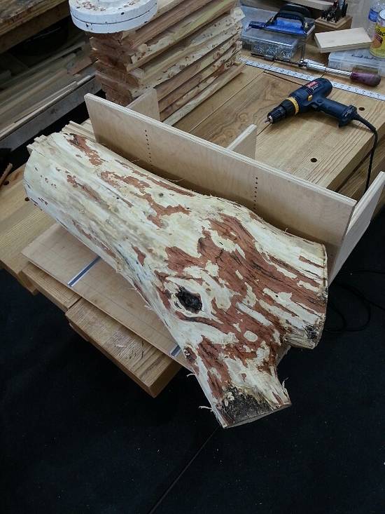 Bandsaw Sled for Resawing Logs & some BS Crosscuts - Woodworking Project by HorizontalMike Bandsaw Sled for Resawing Logs & some BS Crosscuts - Woodworking Project by HorizontalMike