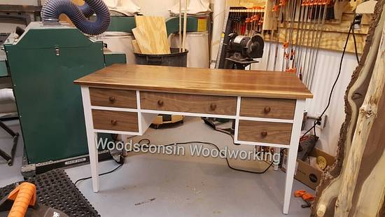 Daughter's Desk Build - Woodworking Project by Jeff Vandenberg Daughter's Desk Build - Woodworking Project by Jeff Vandenberg
