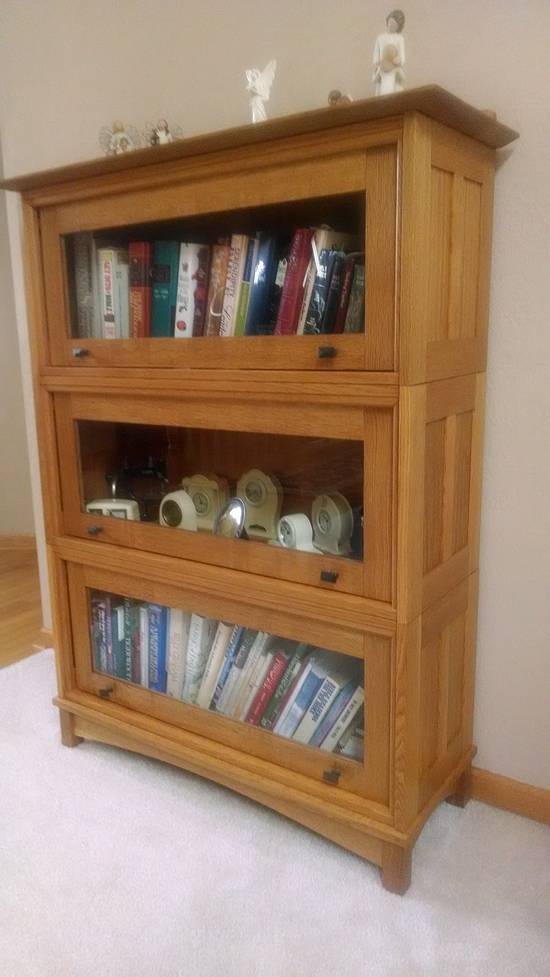 Barrister Bookcase - Woodworking Project by kenmitzjr Barrister Bookcase - Woodworking Project by kenmitzjr