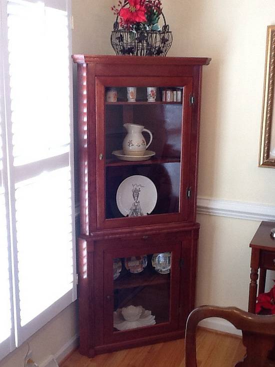Corner cabinet from cherry - Woodworking Project by Jack King Corner cabinet from cherry - Woodworking Project by Jack King