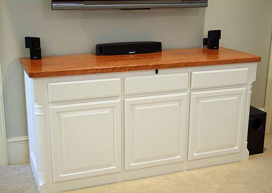 Low entertainment console - Woodworking Project by Bill Low entertainment console - Woodworking Project by Bill