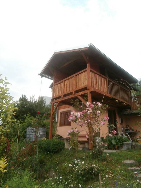 Balcony with roof - Woodworking Project by Michal Bulla Balcony with roof - Woodworking Project by Michal Bulla