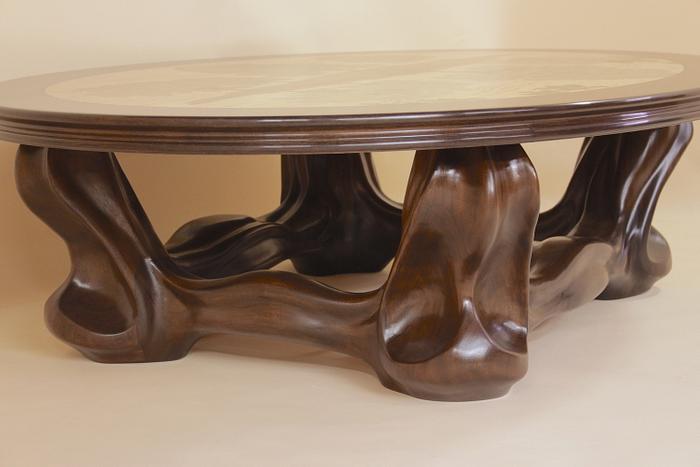 Art Nouveau Style, Large Coffee Table