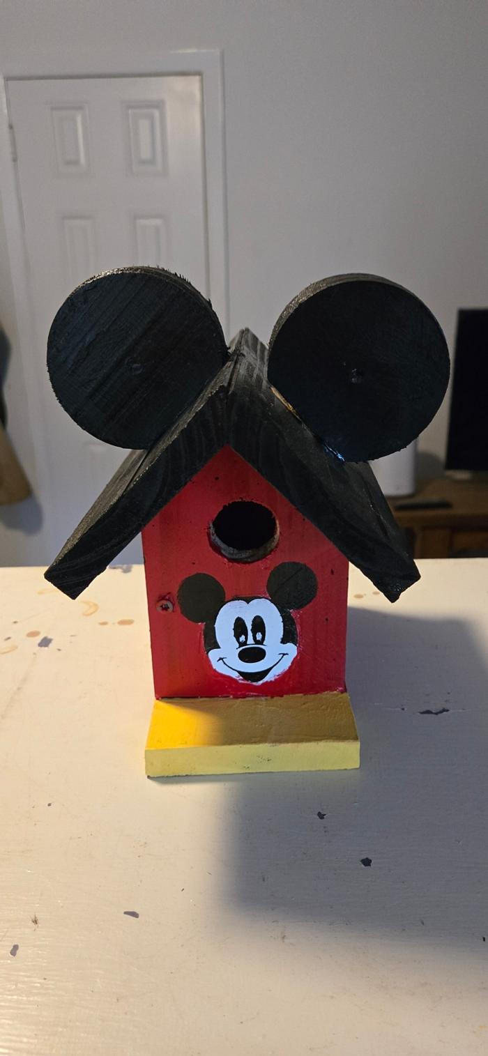 Mickey Mouse Birdhouse 