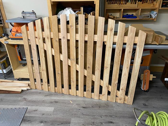 Gate, last piece of the project