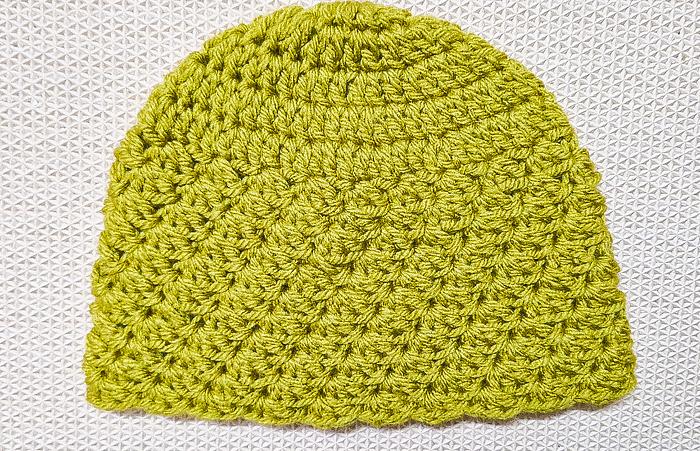 Simple Willow Crochet Beanie Hat 