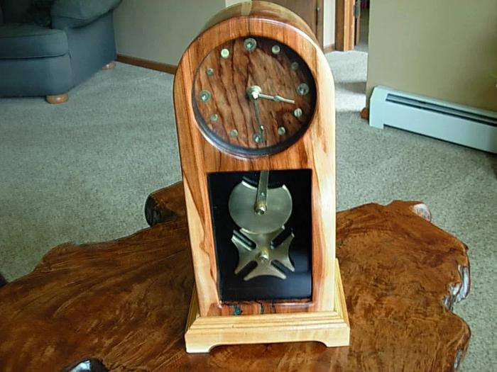 Madrone Geneva Movement Clock