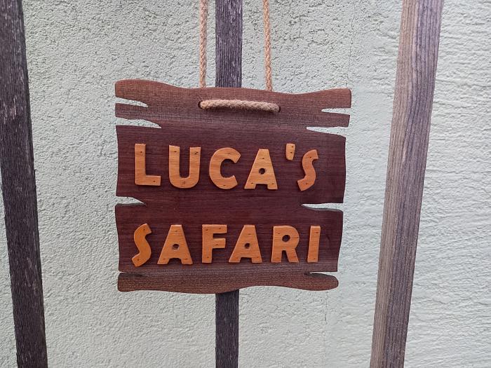 WOODEN SIGN