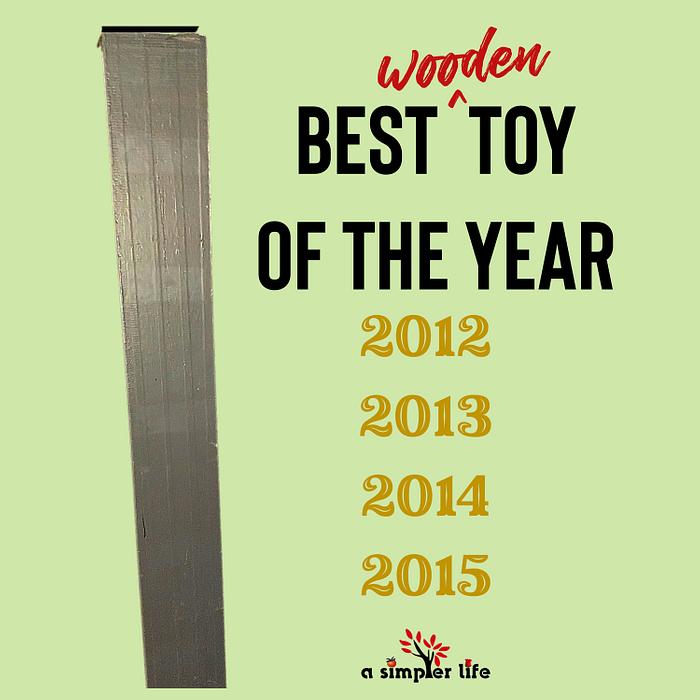 Best wooden toy 2012-2015