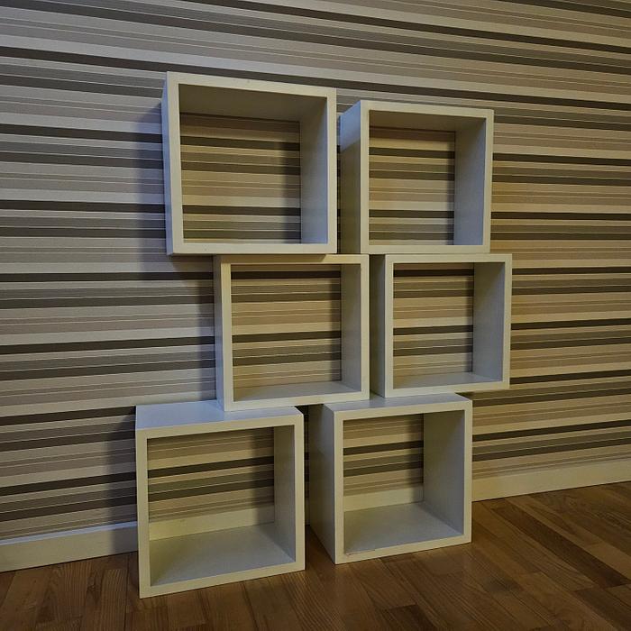 Cube shelves