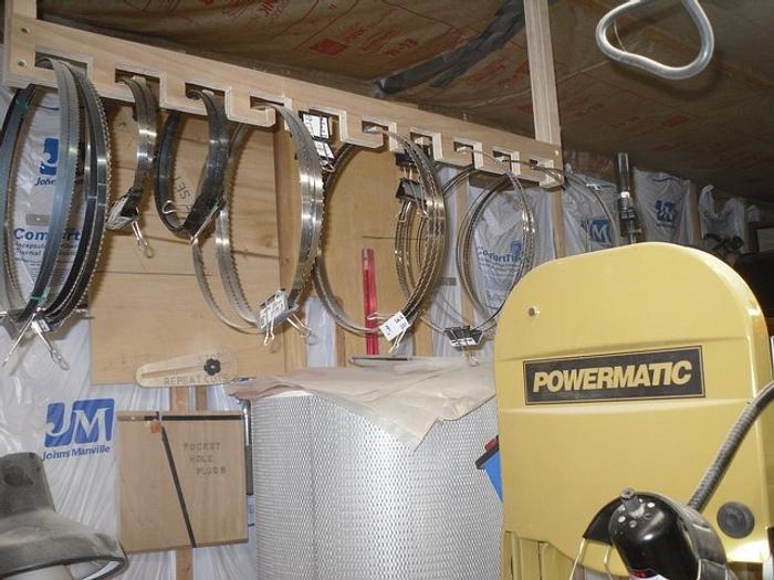 Bandsaw Blade Storage