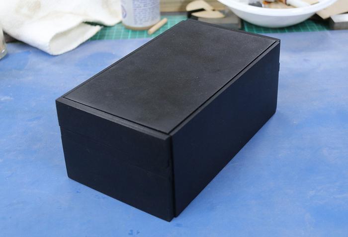 Small Black Puzzle Box