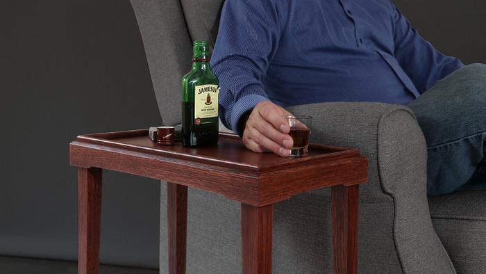 Whiskey End Table