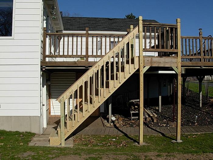 Stairs to the Deck
