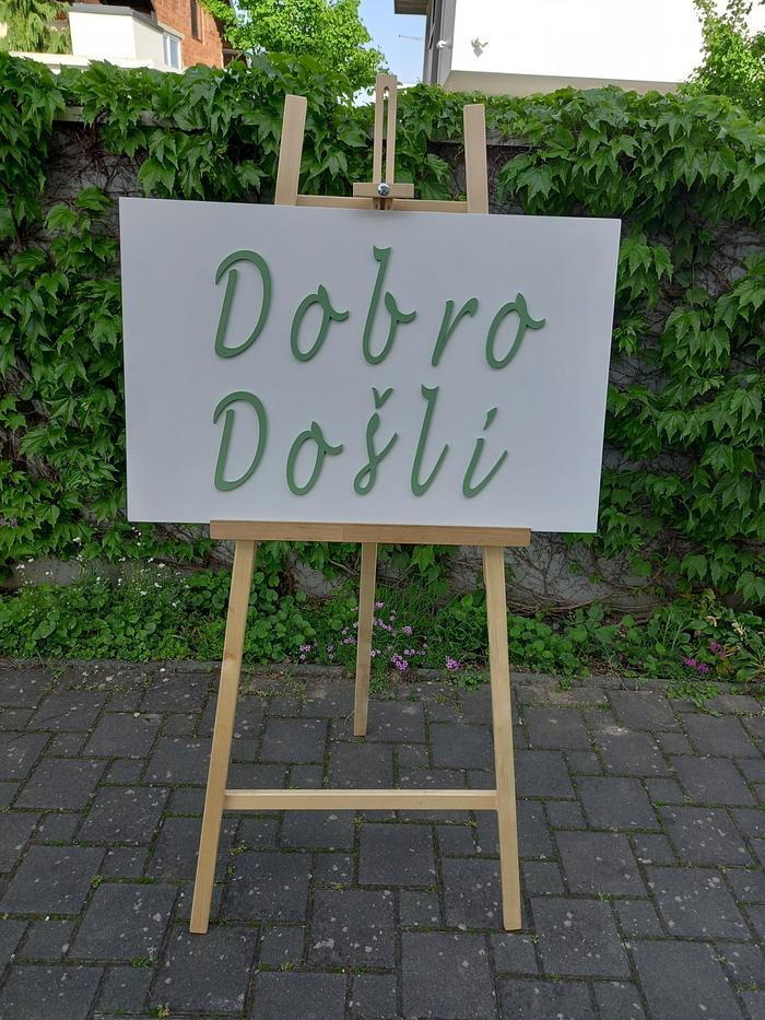 WELCOME wedding sign