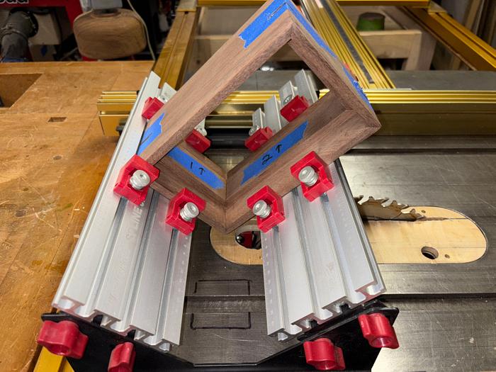 Woodpecker spline jig Woodpecker spline jig
