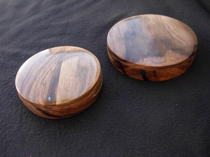 Pistachio Tapered Dovetailed Lidded Keepsake Boxes