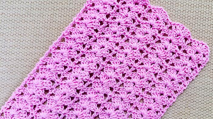 Sweet and Simple Adore Crochet Table Runner
