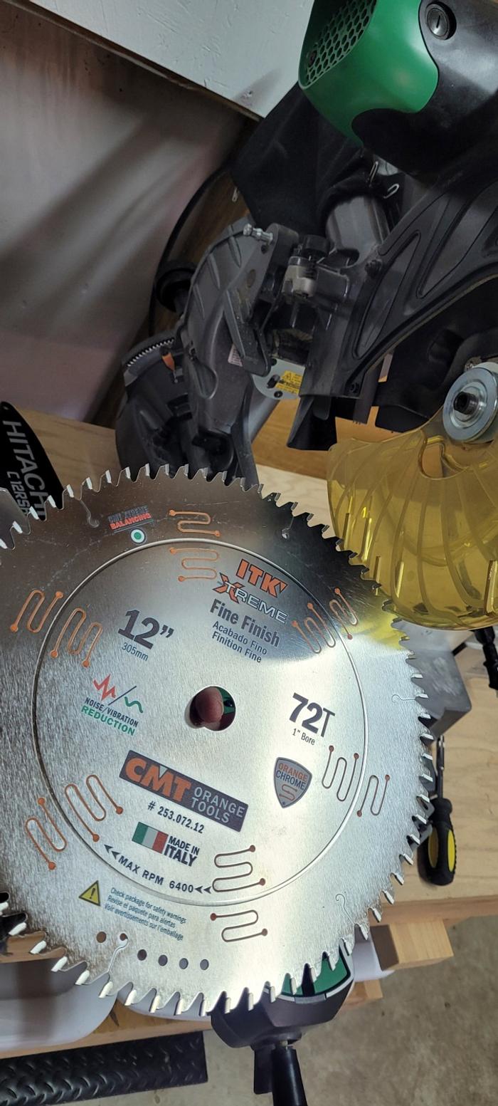 CMT 12 inch miter saw blade