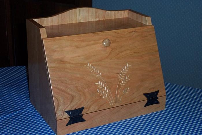 Bread Box With A Touch Of Inlay
