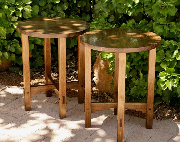 Two side/plant tables