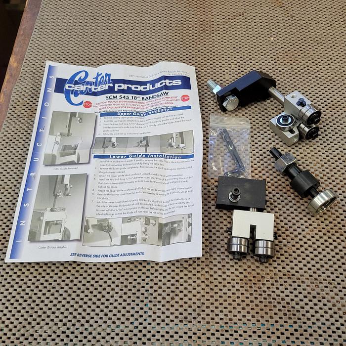 Carter Products Bandsaw Guide Ugrade