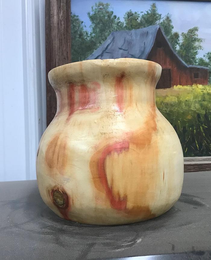 Boxelder vase