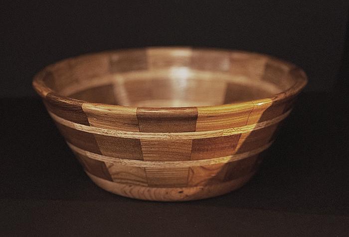 Fruit Bowl (first project with new lathe)