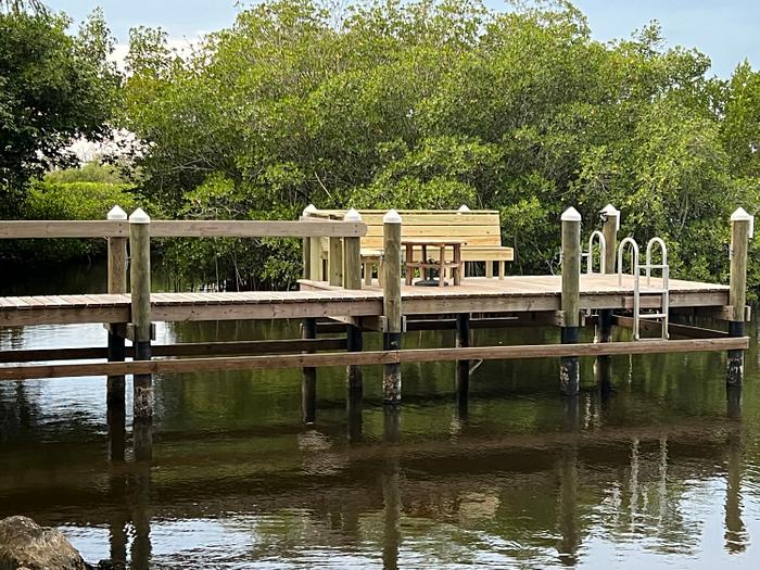 Dock bench seating