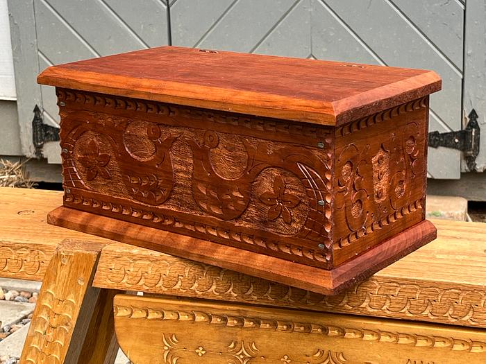 17th-Century Style Carved Box
