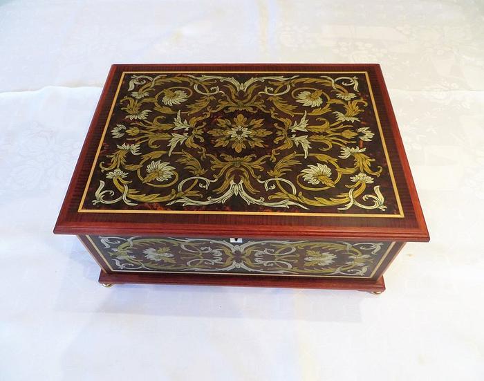Charlotte - Boulle style marquetry box number 2