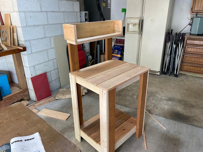 Potting Bench for Wifey