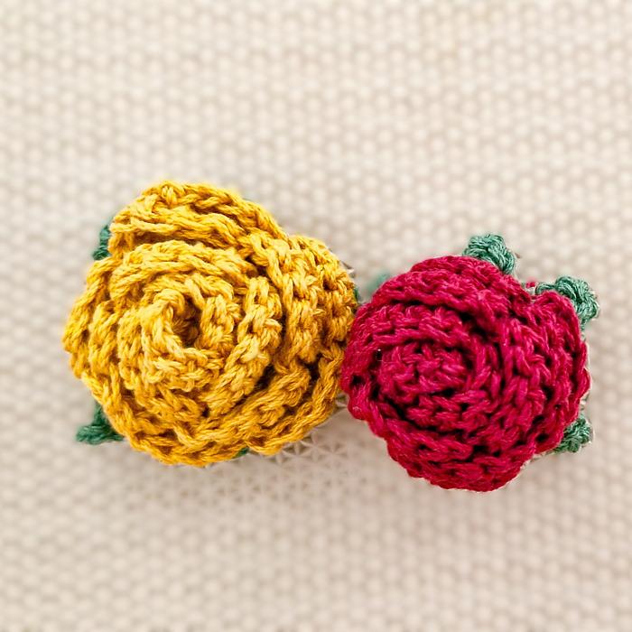 Easy Crochet Rose Flower