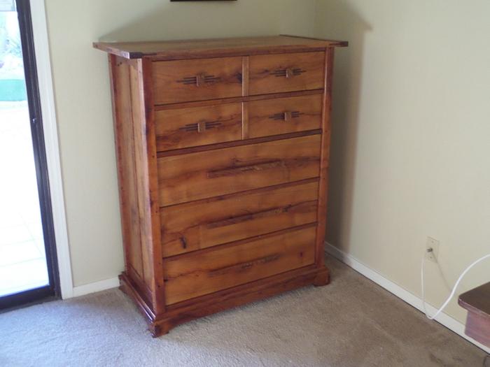 Mesquite Chest of Drawers w/ G&G details