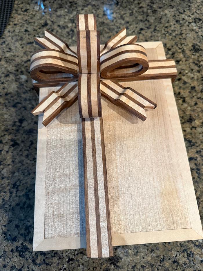 Keepsake Ribbon Box. 