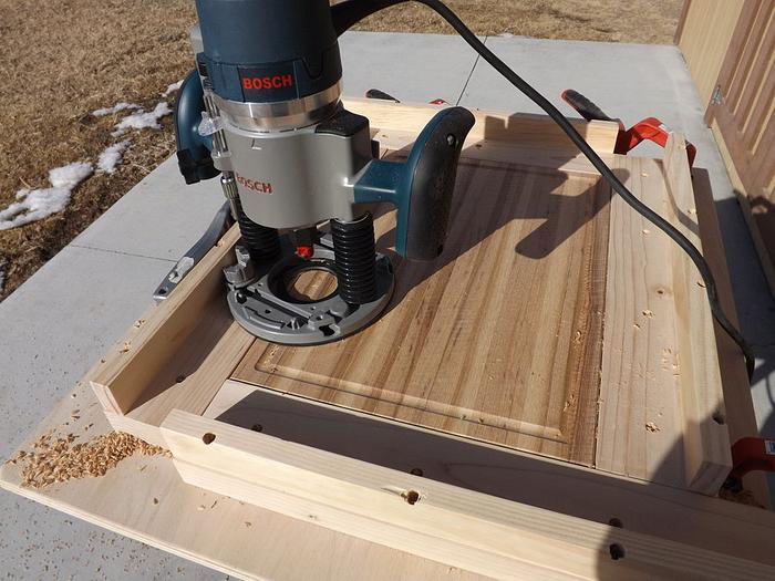 Jig For Juice Groove on Cutting Boards